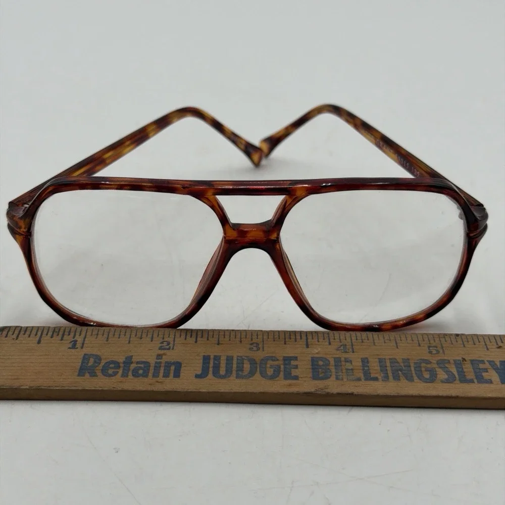 Vintage Foster Grant Eyeglasses Aviator Tortoise Shell Frames Nerd Geek TV Prop